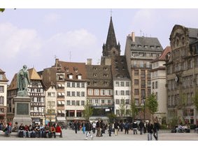 Klebēra laukums Strasbūrā. Foto: F. de la Mure